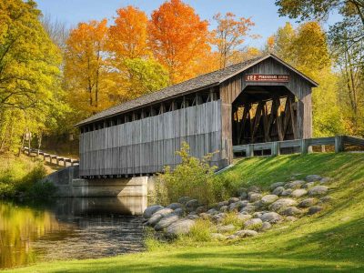 Lowell, Michigan bridge